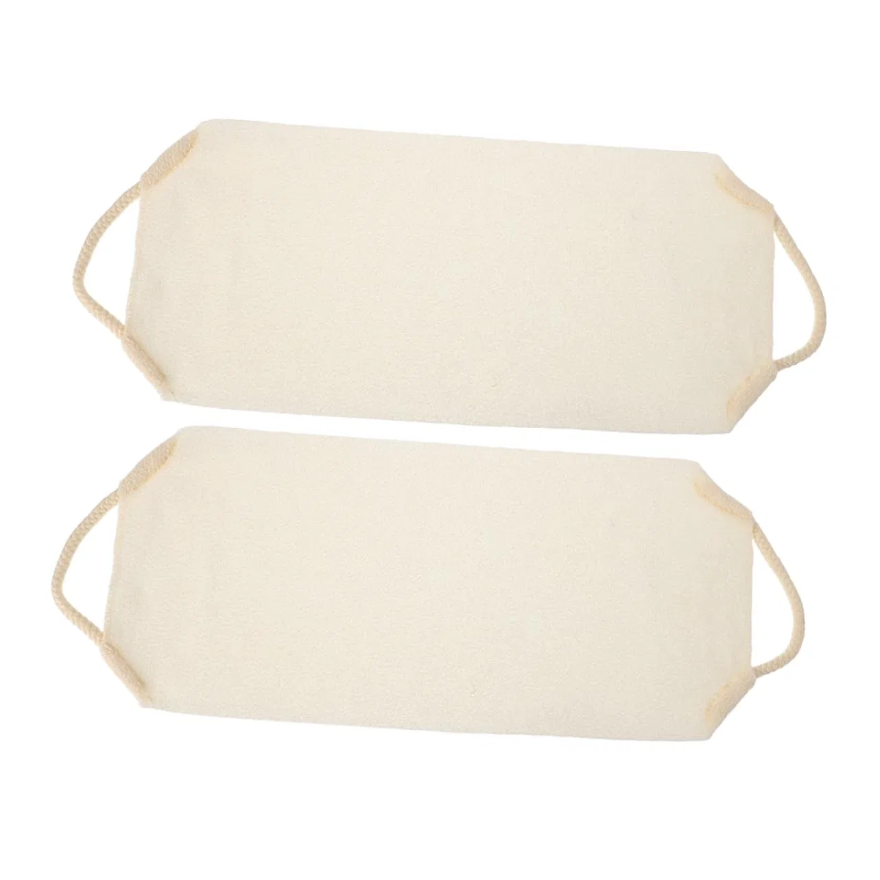 Душ-пилинг полотенце растяжимое PENIKOKO, 1 шт, 80г, 47x20x0.1 см, Beige