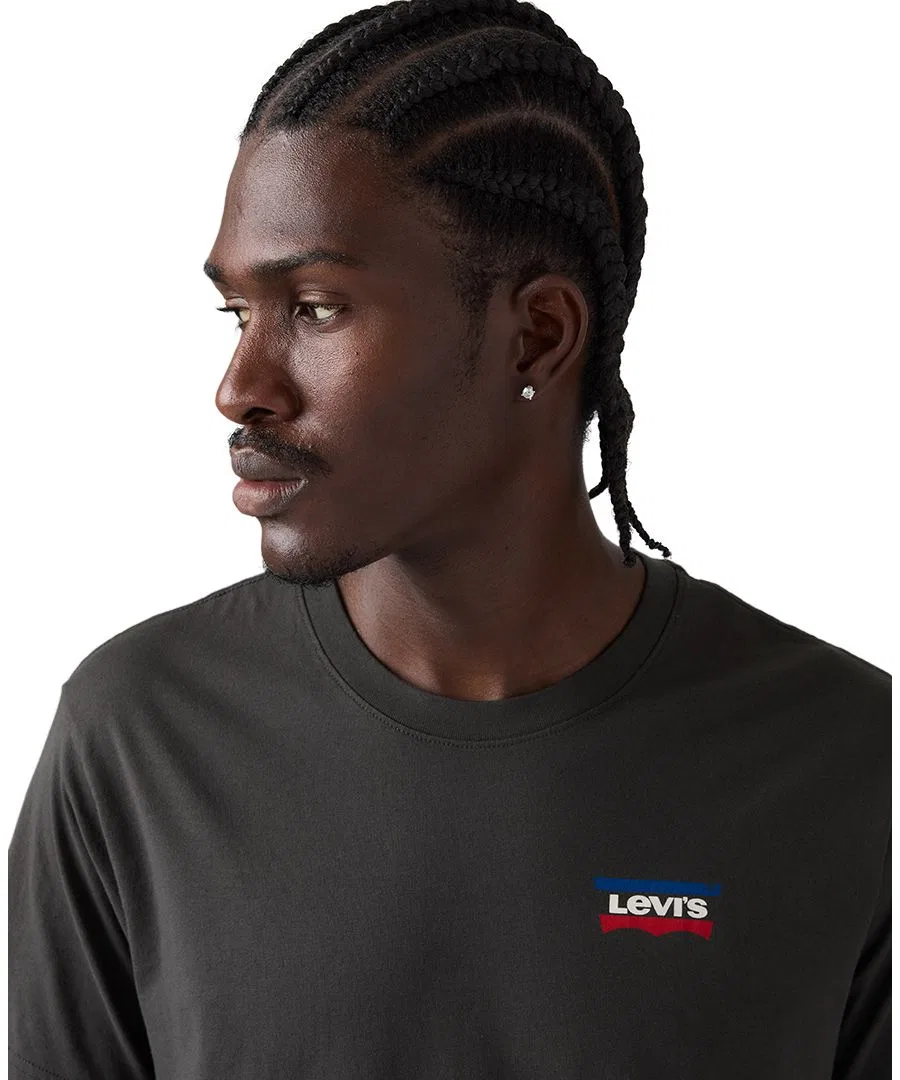 Футболка с принтом Signature Levi's, Black — фото 3