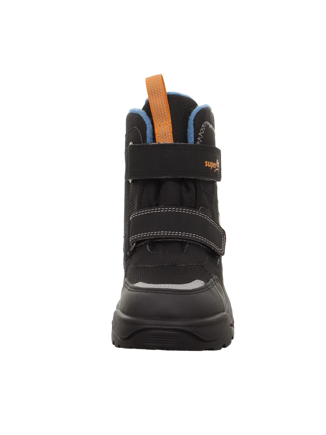 Детские снежные ботинки для мальчиков водонепроницаемые Snow Max Warm Gefütterte Gore-tex Superfit, Schwarz Blue 0030 — фото 2