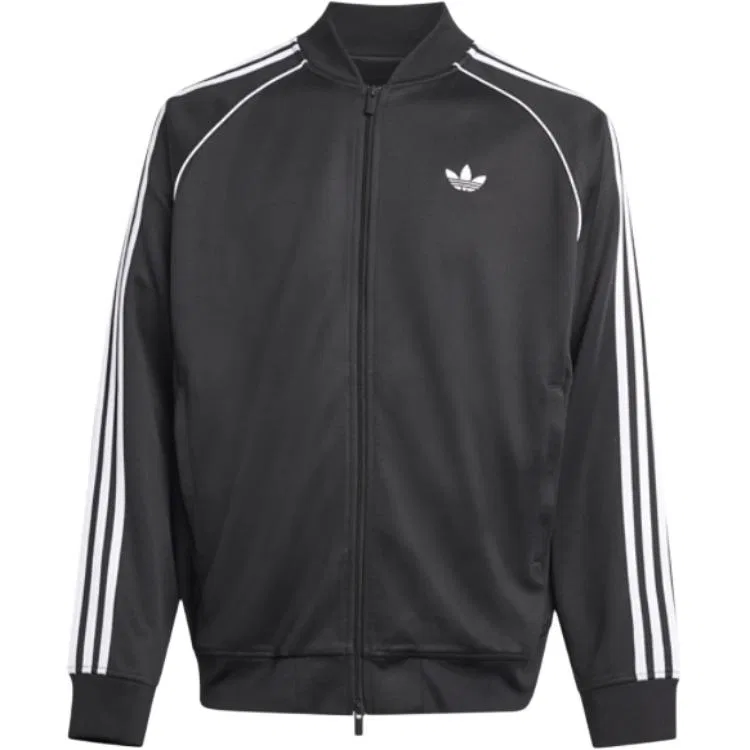 Мужская куртка-бомбер с длинным рукавом Adidas Originals, черный
