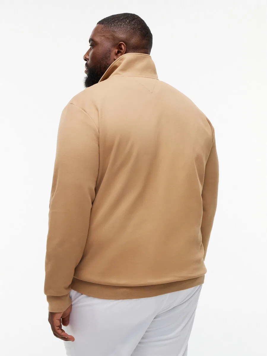 Толстовка TOMMY HILFIGER 'ESSENTIAL' коричневого цвета — фото 4