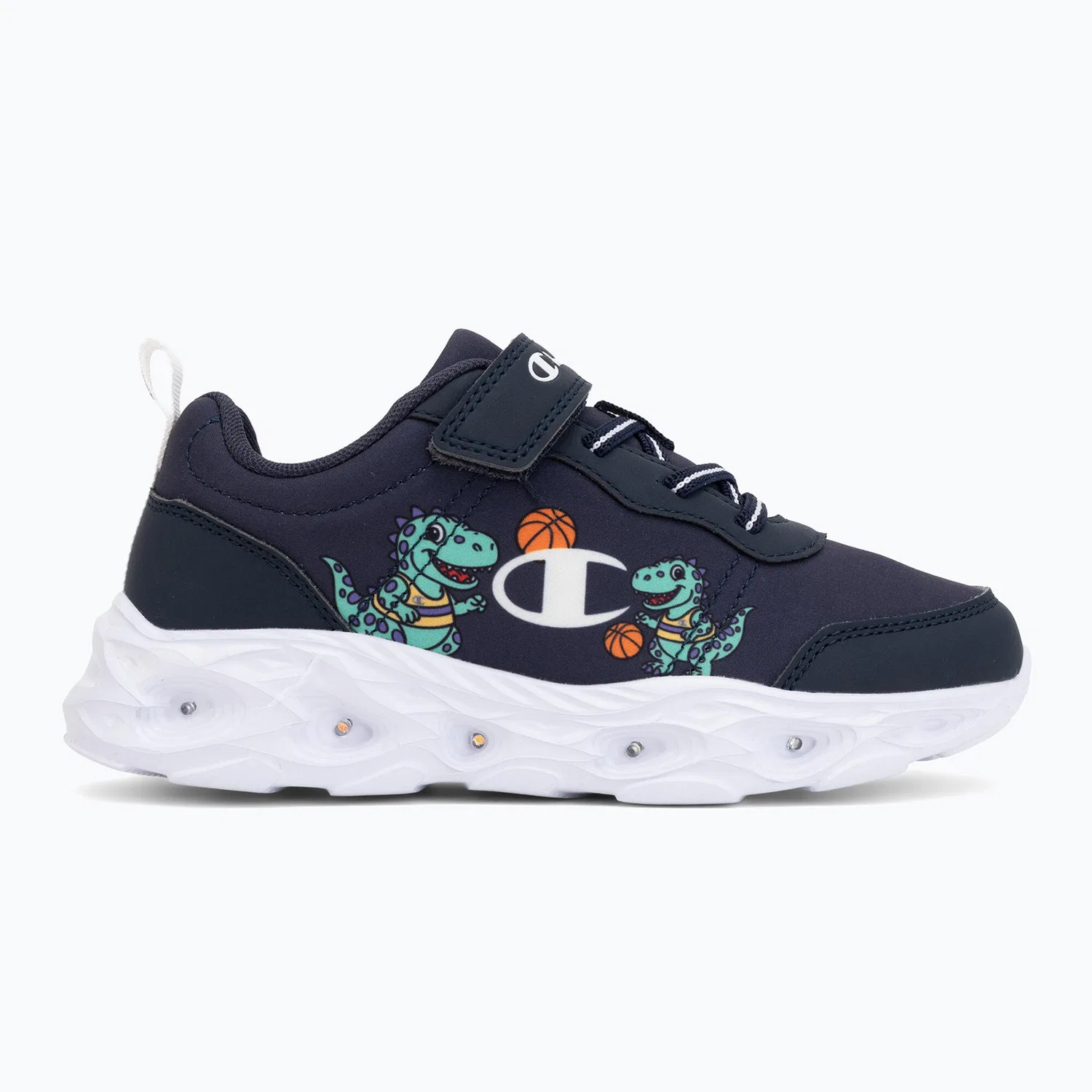 Детские кроссовки с принтом Champion Funfair Print TD Low Cut, Dunkelblau — фото 2