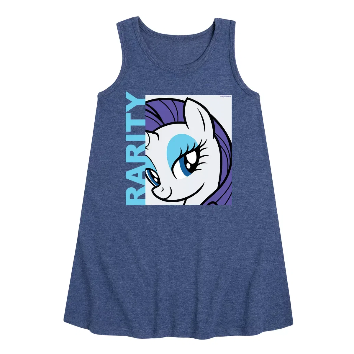 Детское платье без рукавов My Little Pony Rarity, Heather Navy