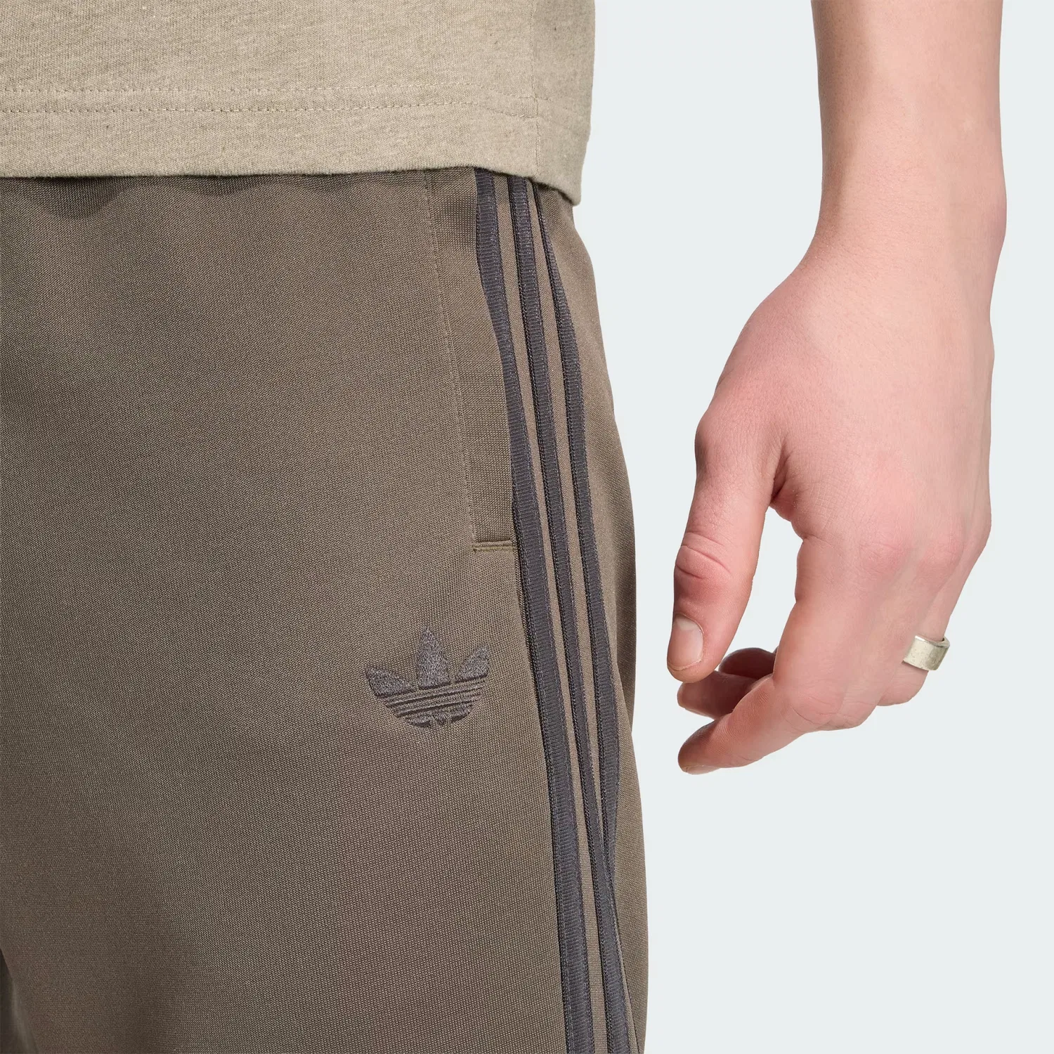 Мужские спортивные брюки зауженного кроя SST Track Pants Adidas Originals, Branch — фото 4