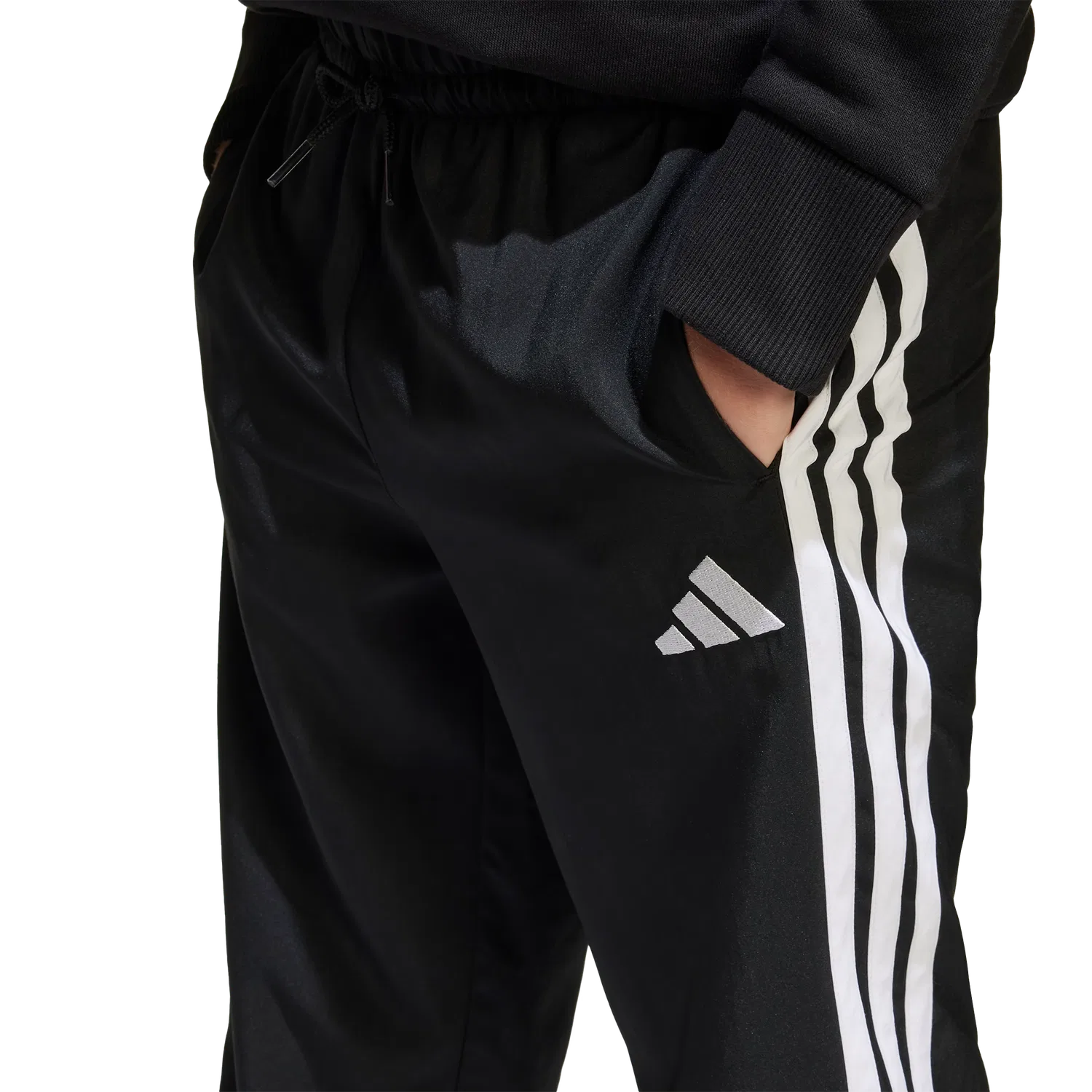 Детские спортивные штаны тренировочные Adidas, черный — фото 4