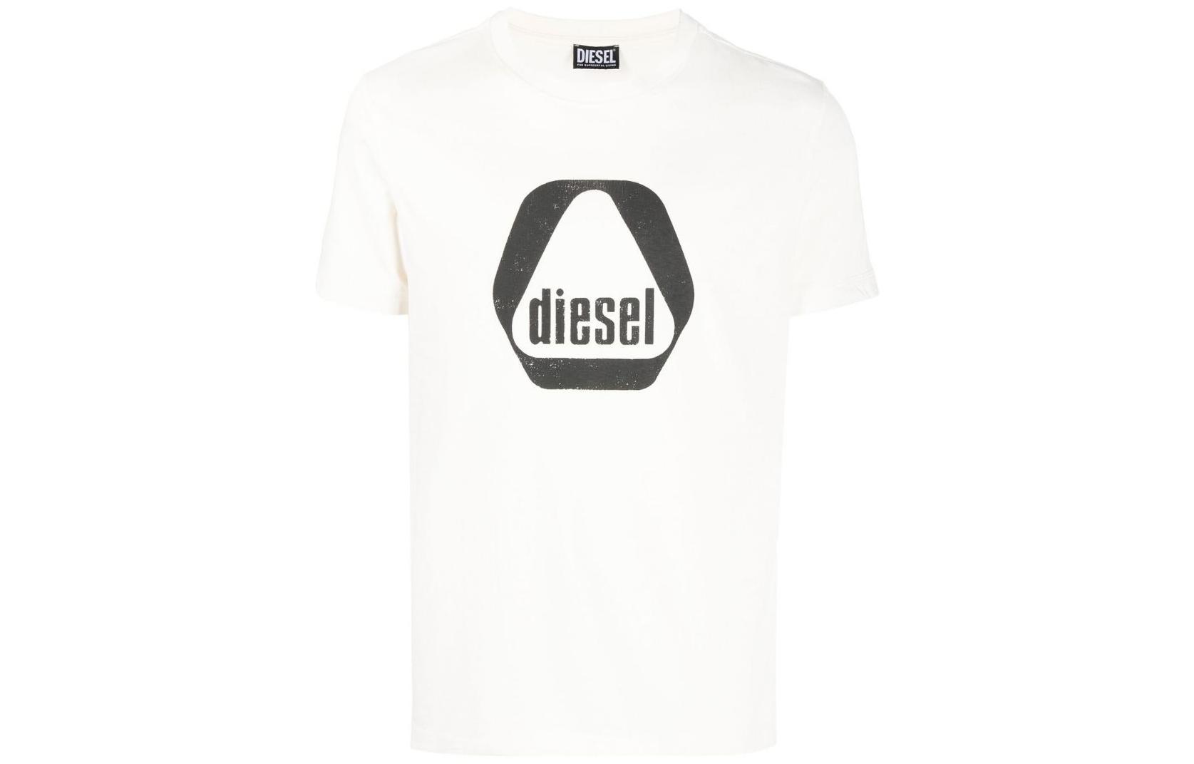 

DIESEL Футболка мужская белая