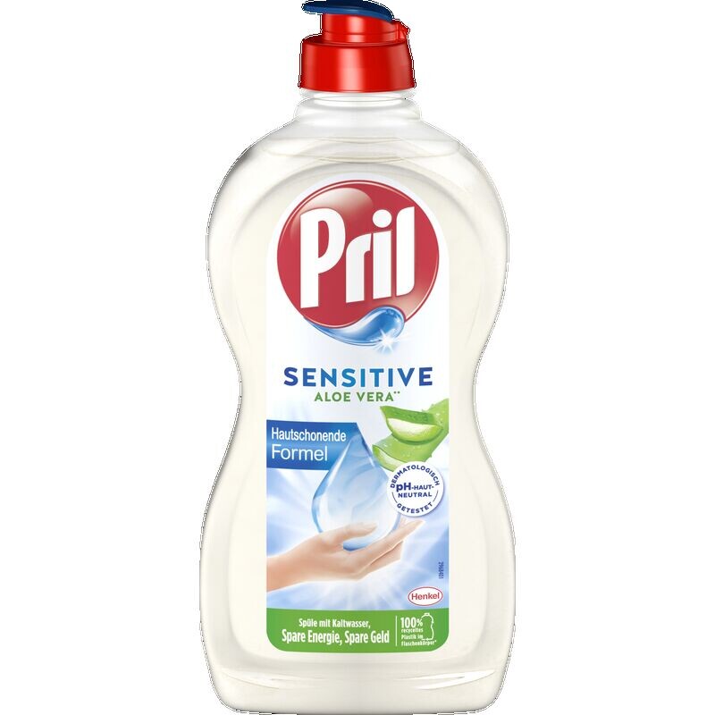 

Жидкость для мытья посуды Sensitive Aloe Vera Pril, 450 ml