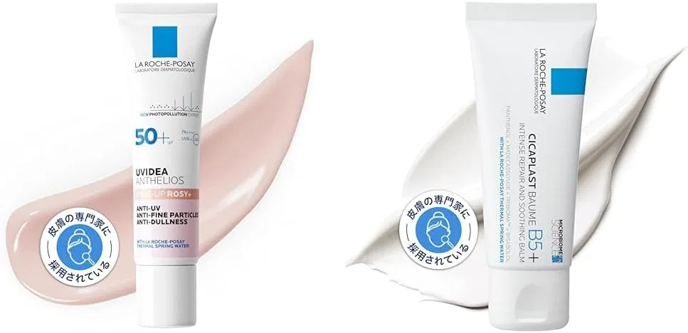 Солнцезащитный крем La Roche-Posay UV Idea XL Tone-Enhancing Rose+ с увлажняющим кремом Sika Plast Repair B5+