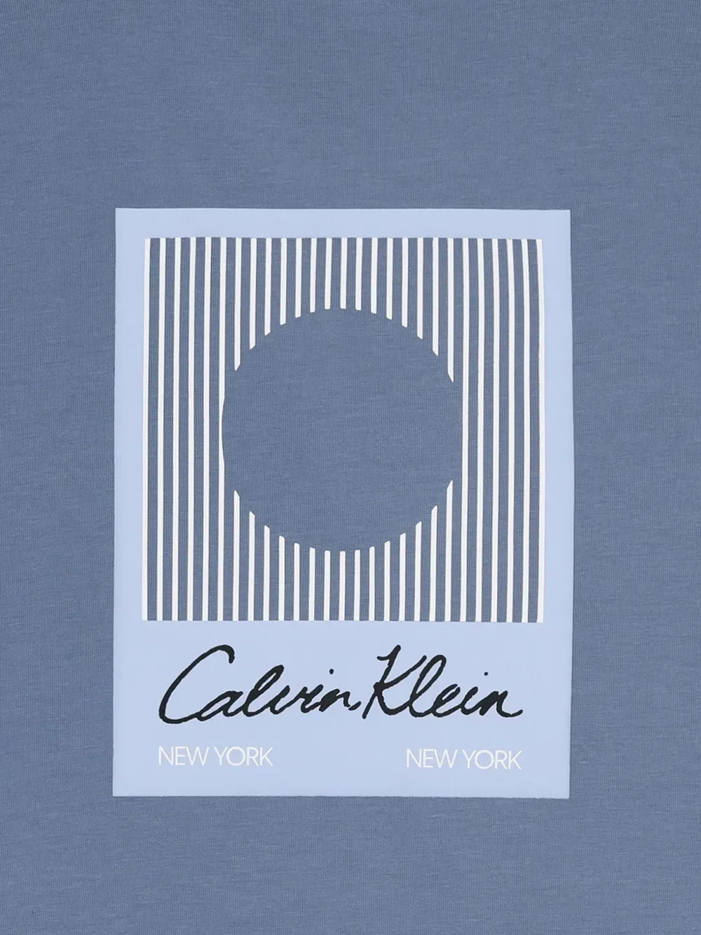 Футболка с графическим принтом Calvin Klein Kids, синий — фото 4