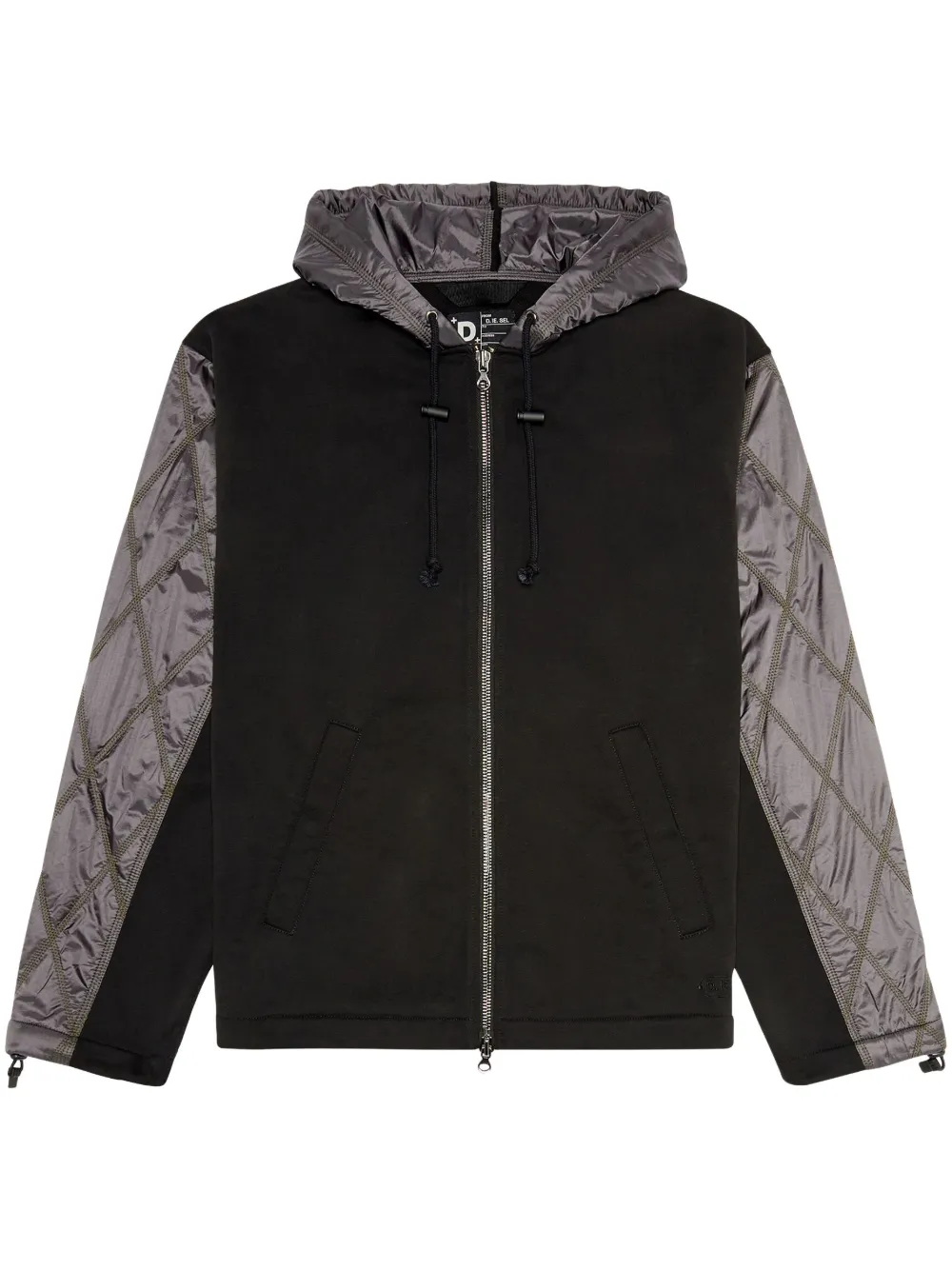 

Куртка J-Rombe на молнии с капюшоном DIESEL, черный