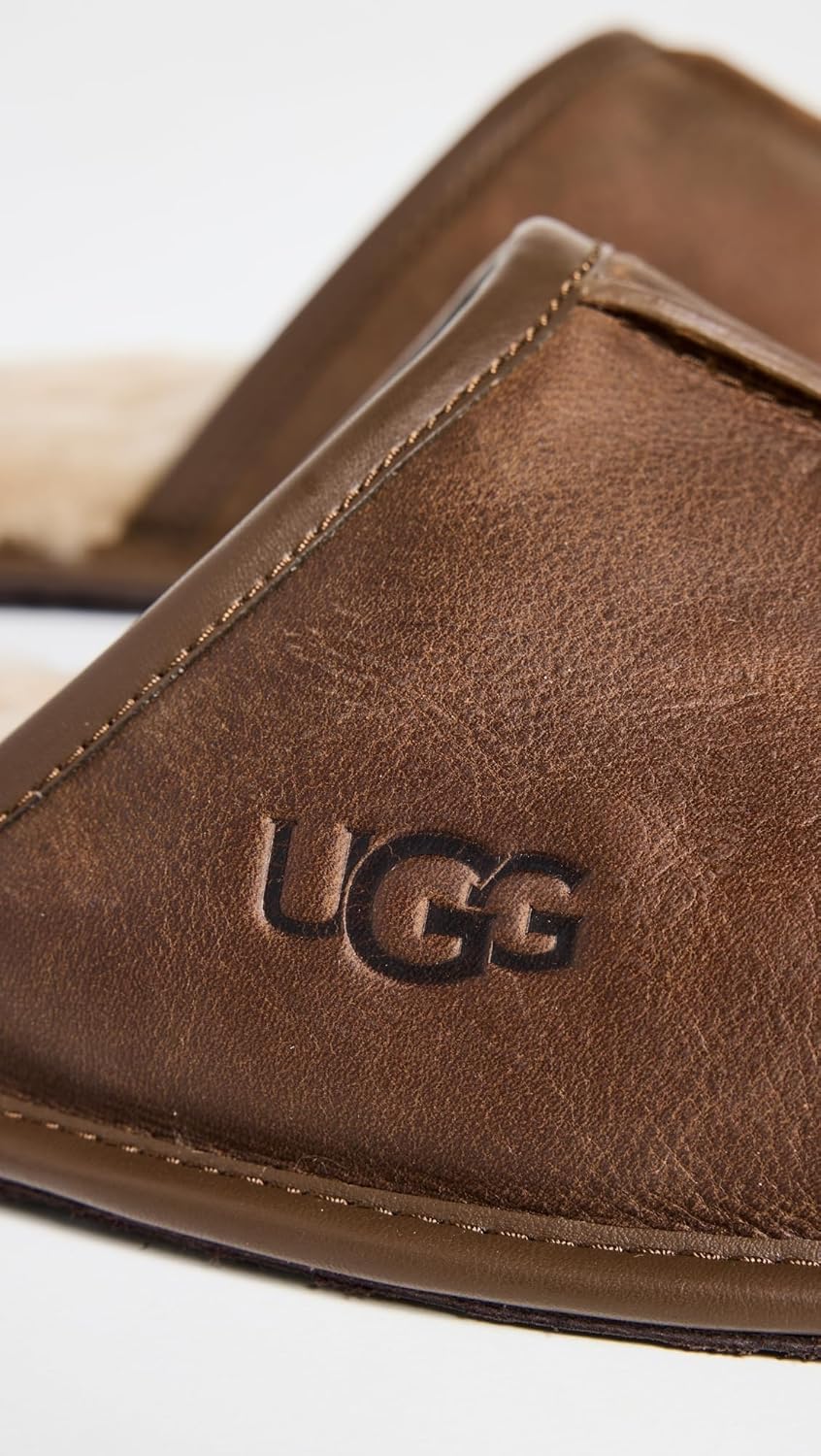 Мужские тапочки UGG Scuff, светло-коричневый — фото 4