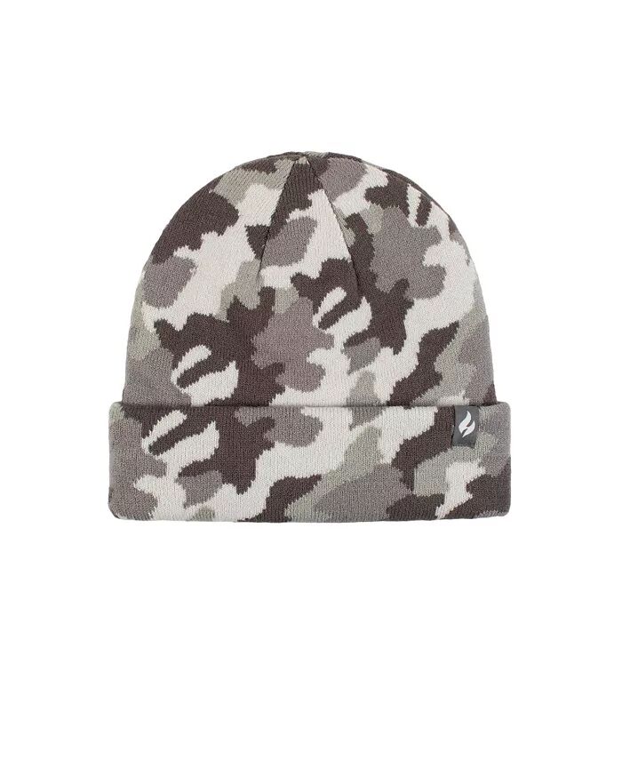 

Мужская вязаная шапка Gunner Camouflage Roll Up Heat Holders, серый
