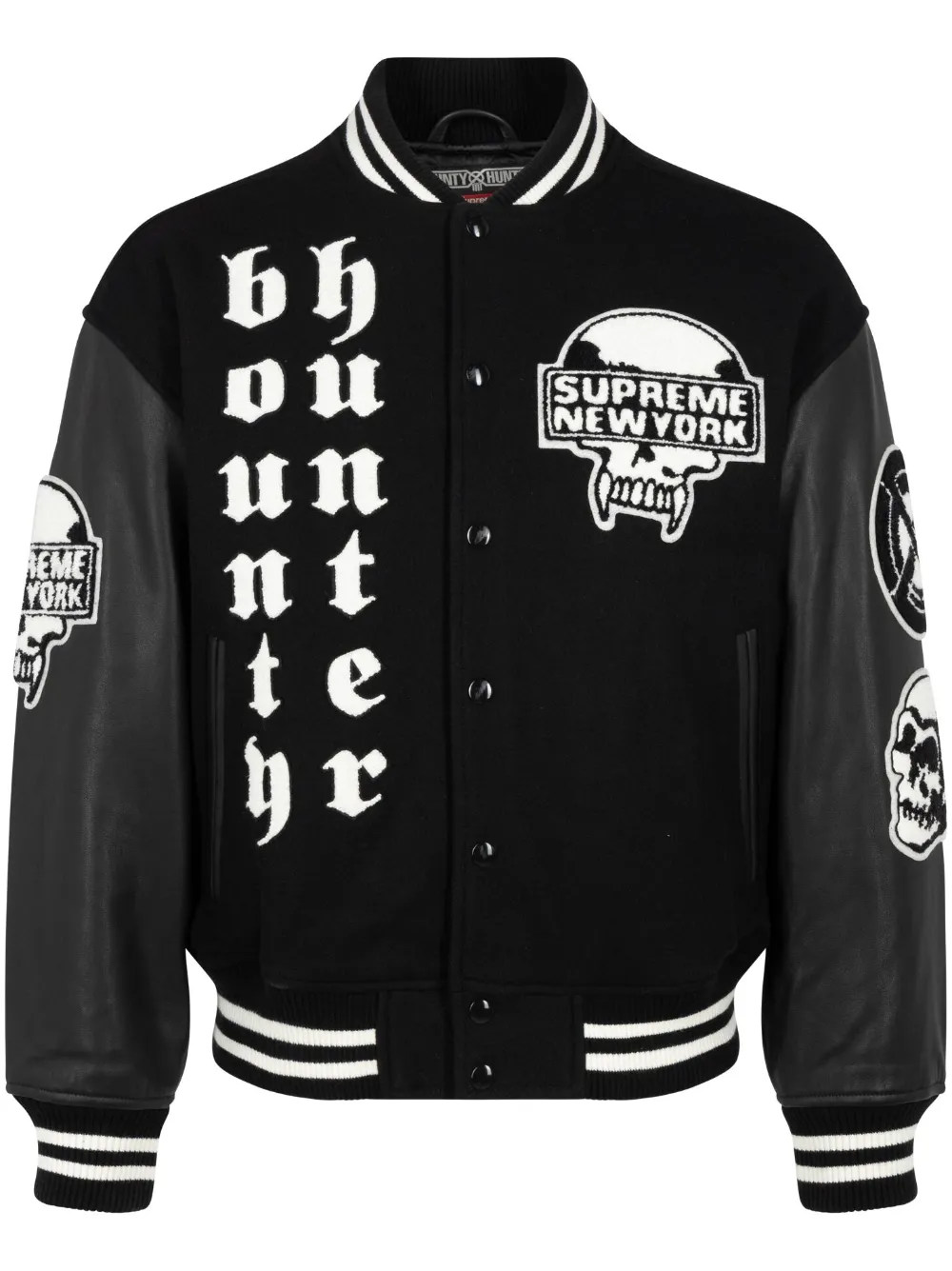 

Бомбер Bounty Hunter Black Supreme, черный