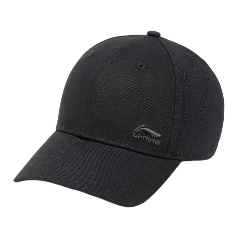 

Бейсболка из хлопка LiNing мужская черная