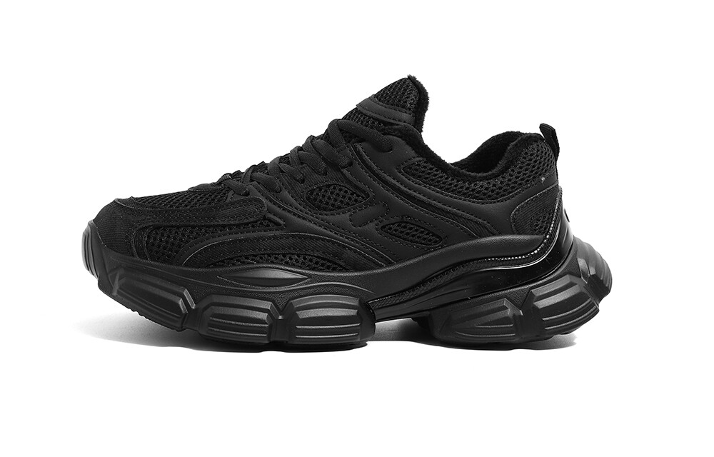 

Кроссовки HUANQIU Chunky Sneakers Unisex Low-top, черный