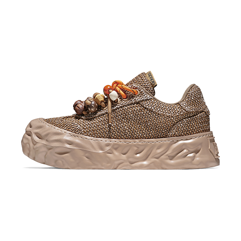 

SALAXI Низкие скейтборд кроссовки унисекс цвета хаки, цвет Khaki