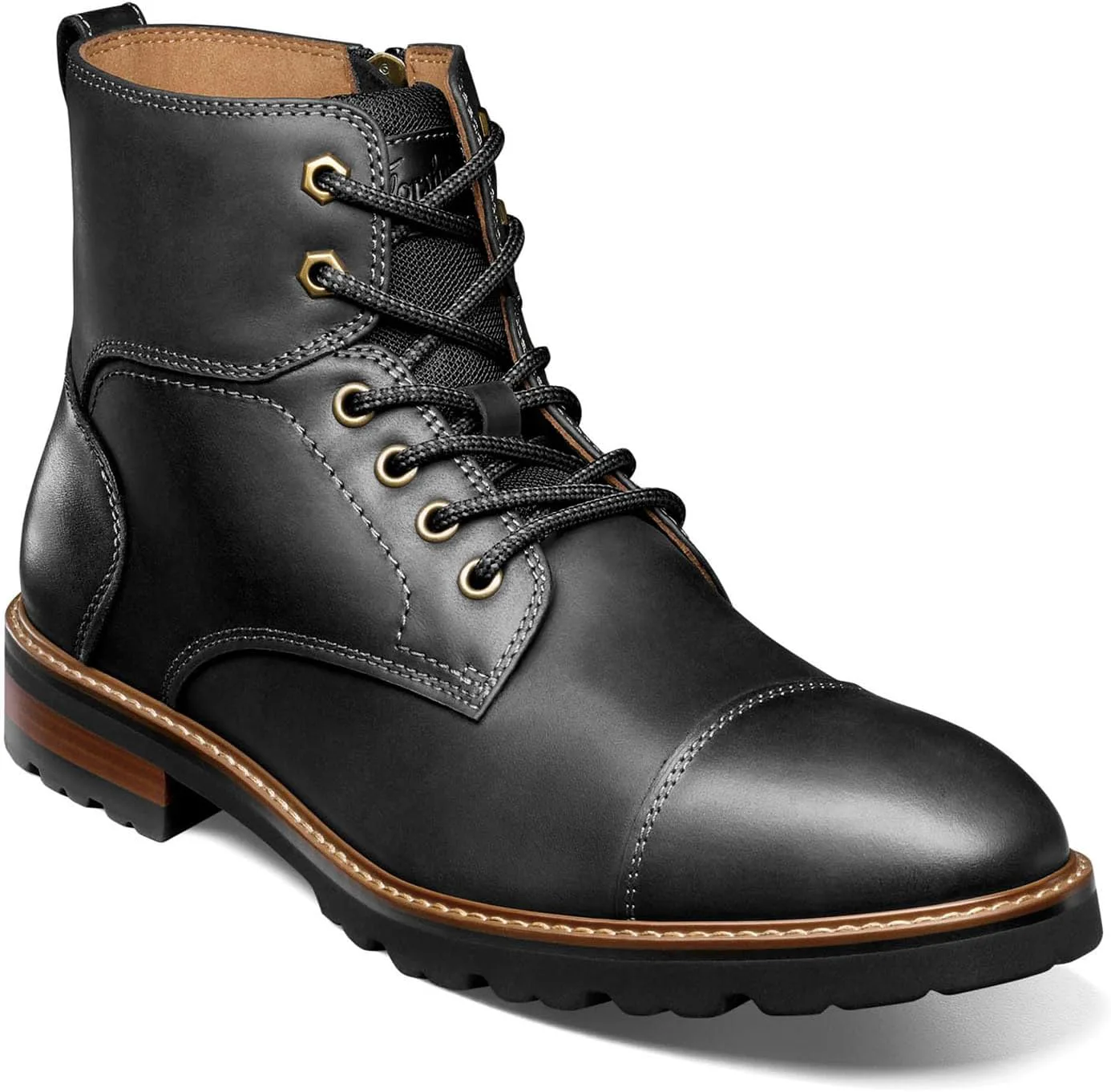 Мужские ботинки Florsheim Renegade с закрытым носком, черный — фото 3