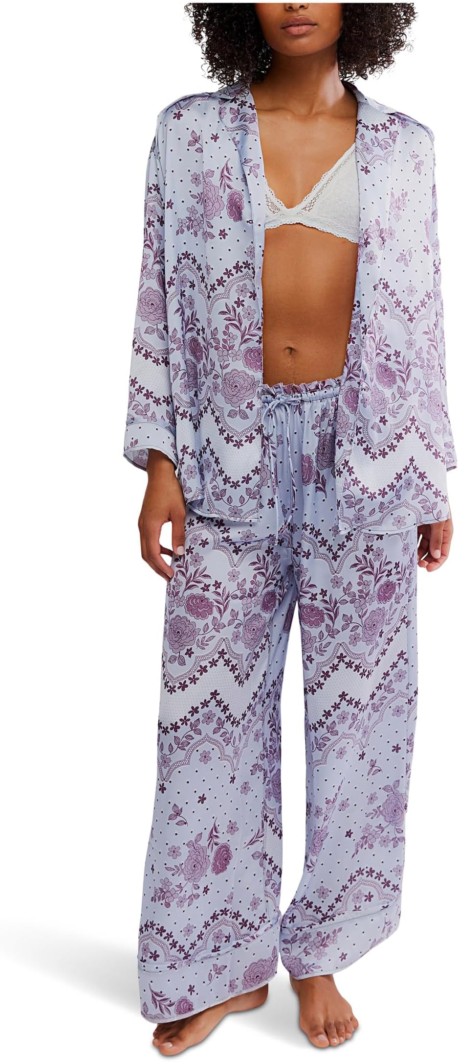 

Пижама Free People Dreamy Days Pajama Set, цвет Ice Combo
