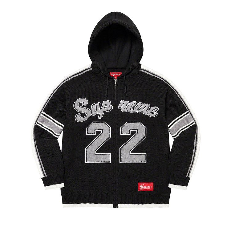 

Свитер Supreme Sport Zip Up Hooded Sweater, Black