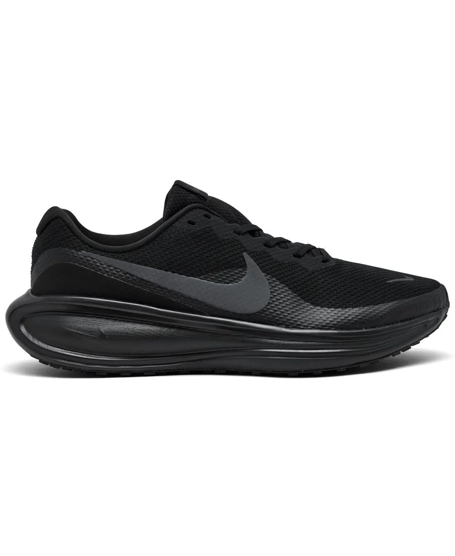 Мужские беговые кроссовки Revolution 8 Wide Width от Finish Line Nike, черный, anthracite — фото 3