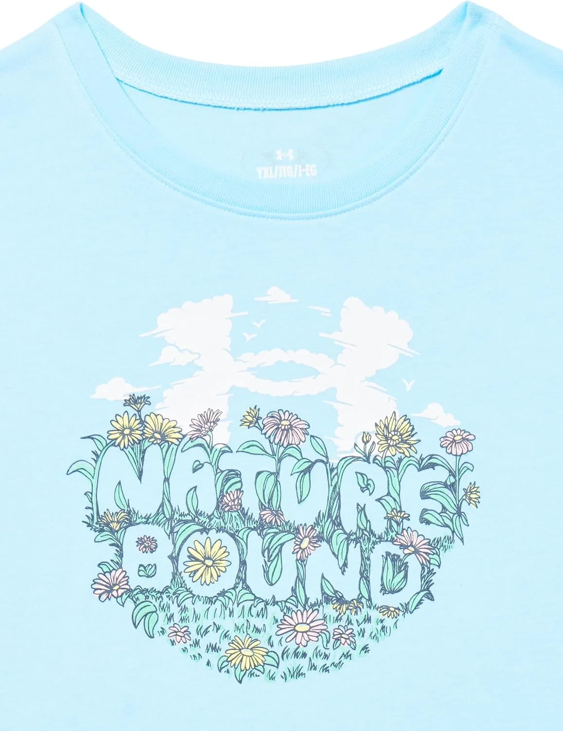 Футболка детская Under Armour Outdoor, Stream Nature — фото 2