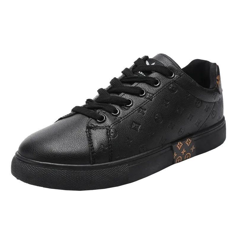 

Playboy Мужские лоу-топ скейтборд кроссовки черные, цвет Black