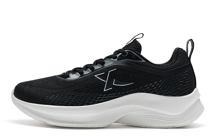 

XTEP Кроссовки Feather Anti Slip с низким верхом, износостойкие, мужские, черно-белые