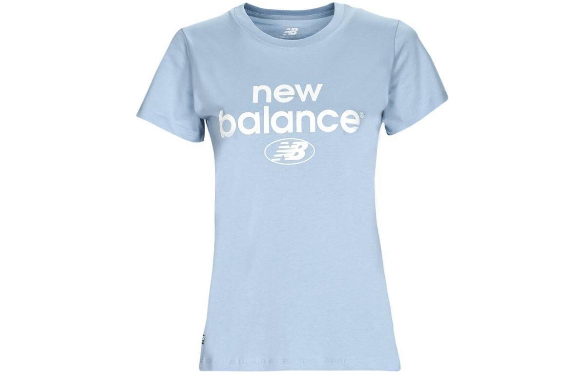 

Футболка женская синяя New Balance