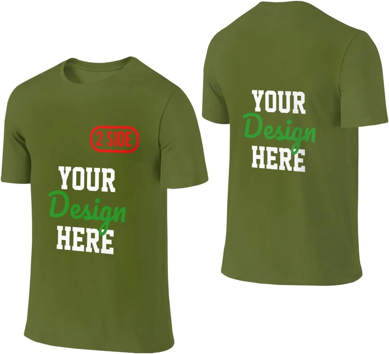 

Футболка мужская Custom с нанесением текста Qxatwvic