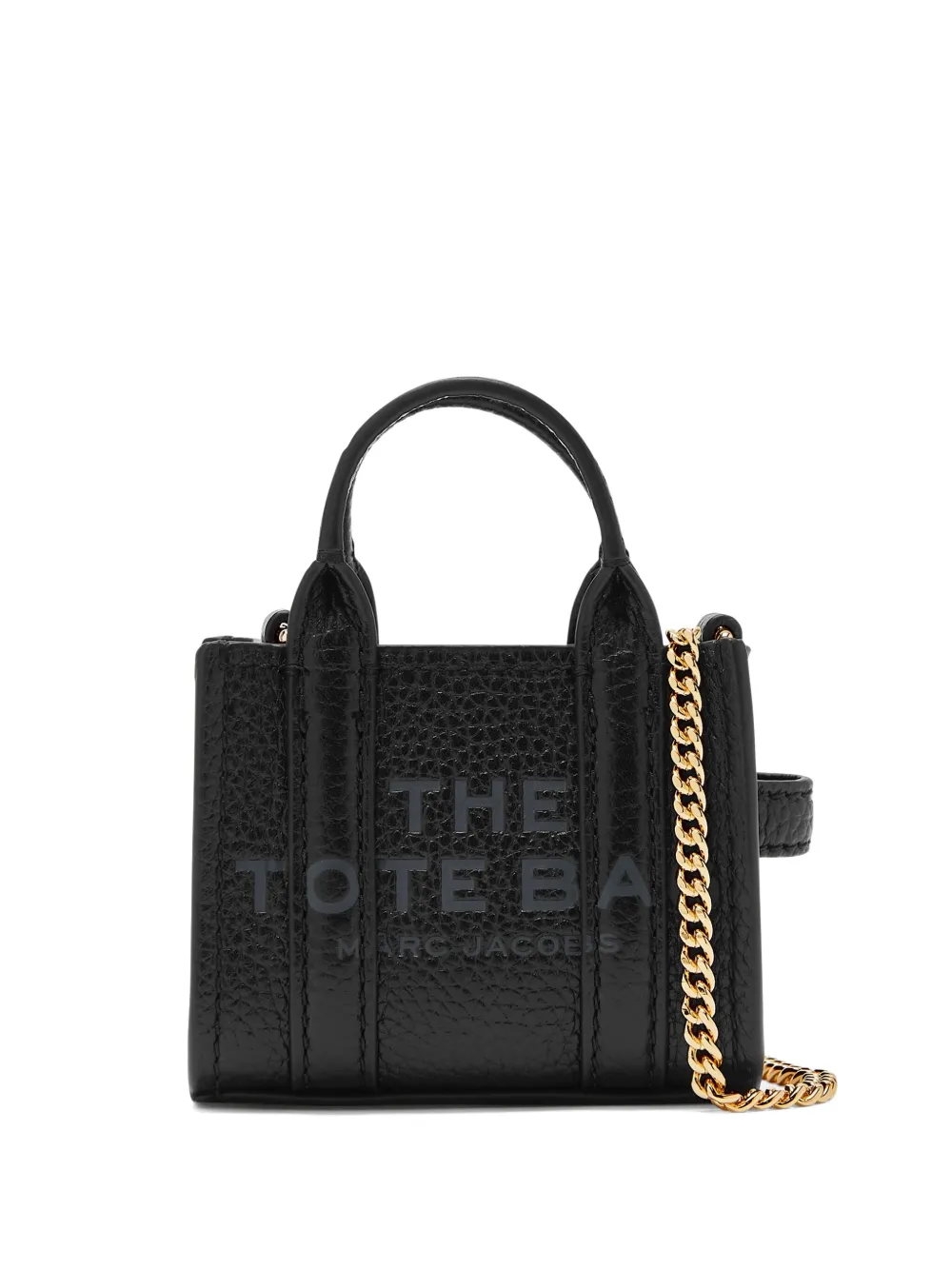 

Сумка через плечо The Nano Tote MARC JACOBS, черный