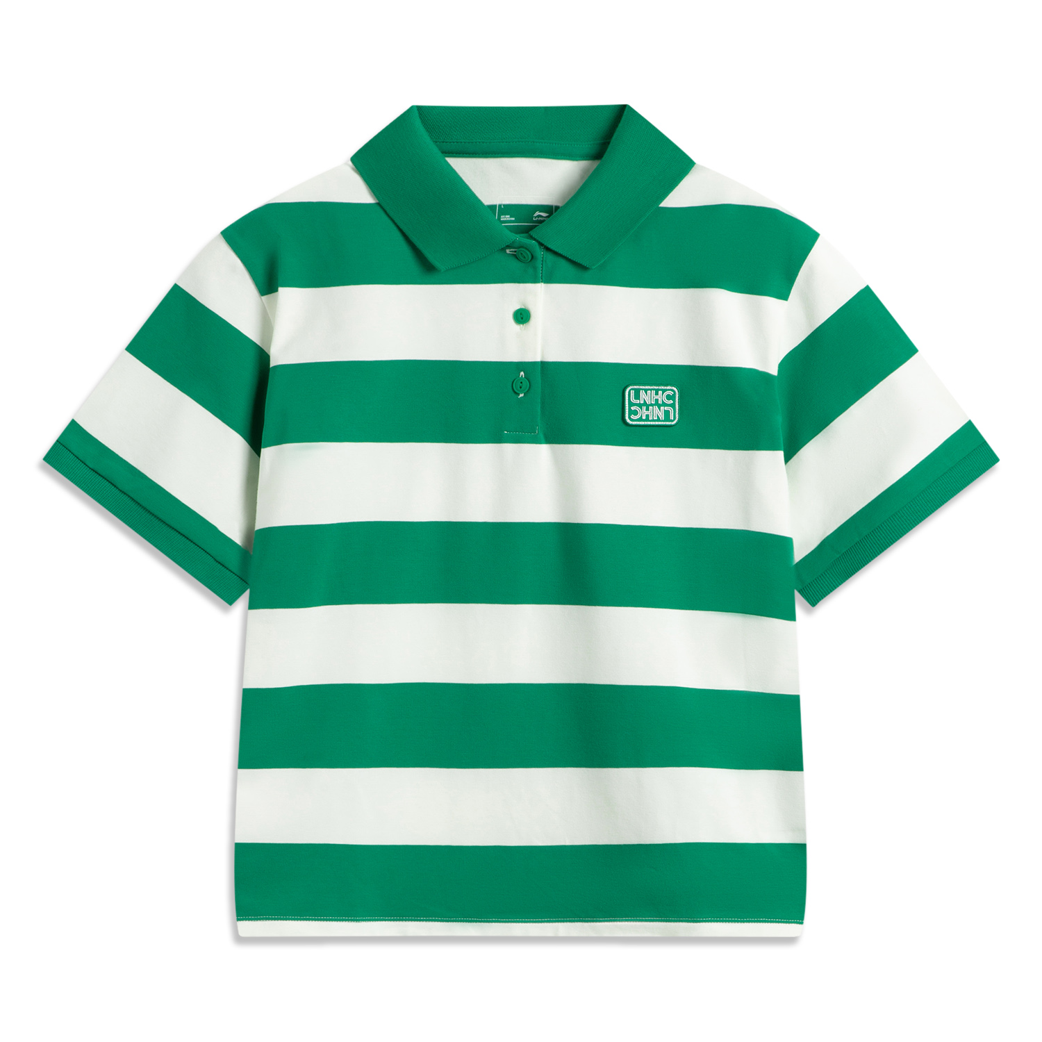 

LINING Футболка поло Sports Life Collection женская pepper green/ivory
