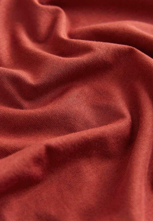 Свободная базовая футболка с коротким рукавом Next, Warm Rust — фото 3