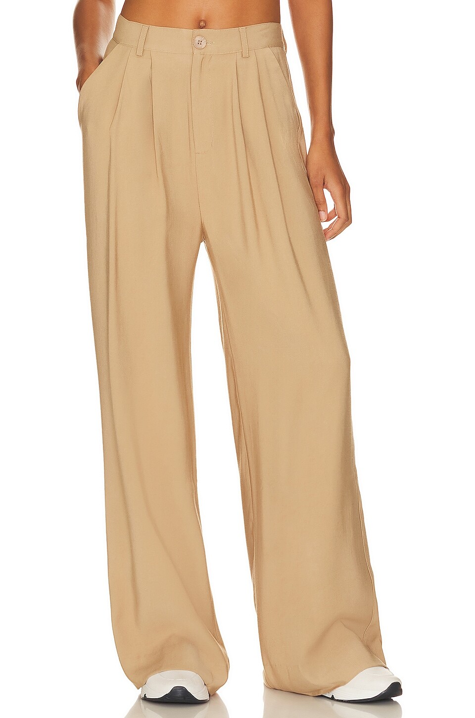 

Брюки NONchalant Label Fabi Wide Leg, кэмел