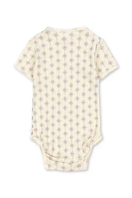 Боди с коротким рукавом Minnie SS Body GOTS Konges Sløjd, бежевый — фото 2