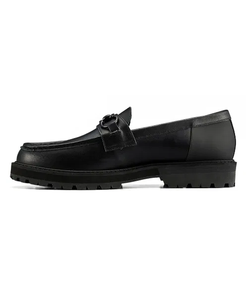 Мужские кожаные лоферы THE ONITSUKA BIT LOAFER чёрные — фото 3