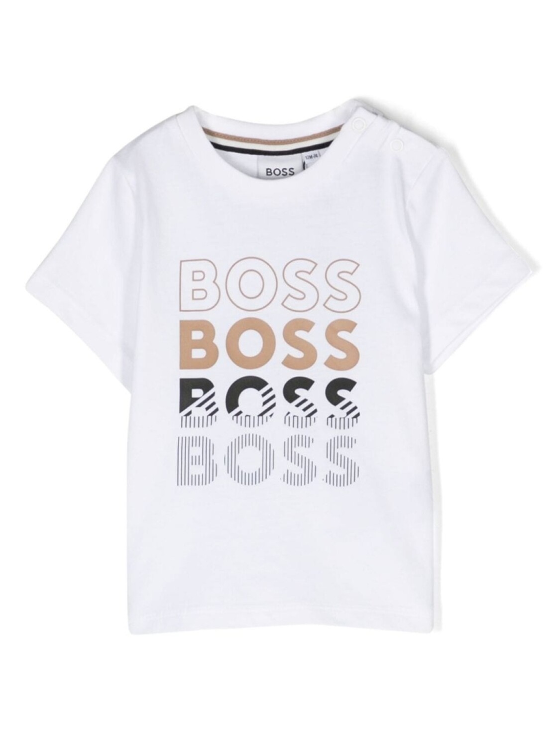 

BOSS Kidswear футболка с логотипом, белый