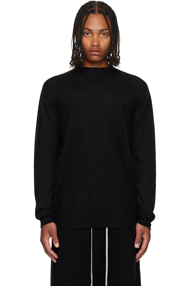 

Свитер большого размера Concordians Rick Owens, черный