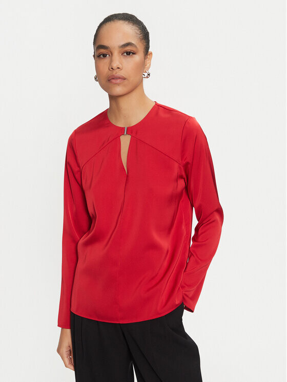 

Блуза стандартного кроя Calvin Klein, красный