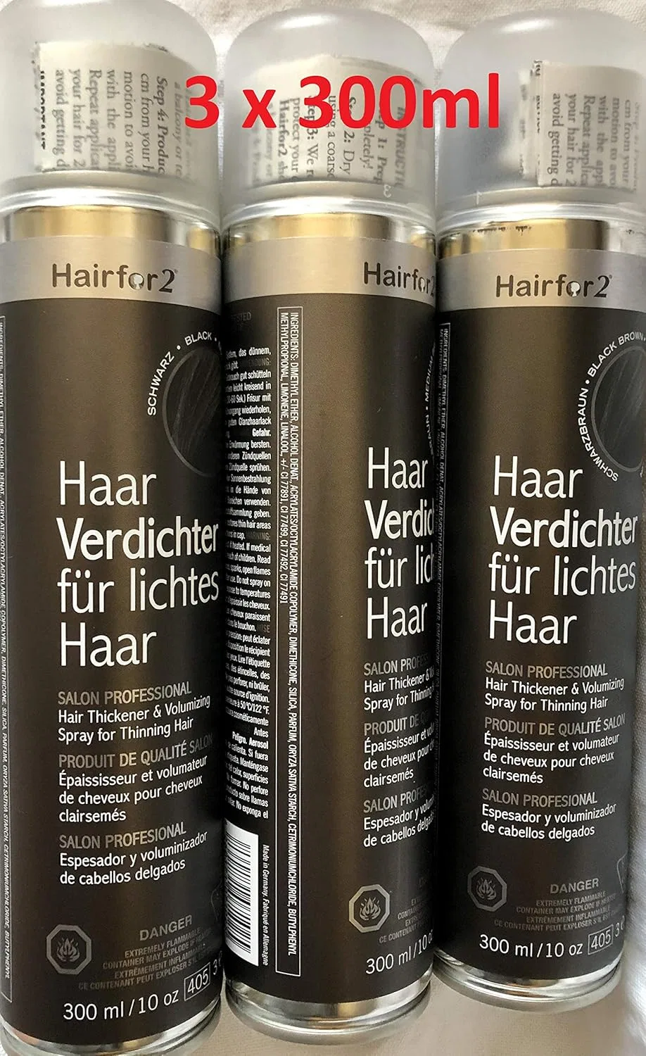 Спрей для утолщения волос Hairfor2, 300 мл Hairfor 2