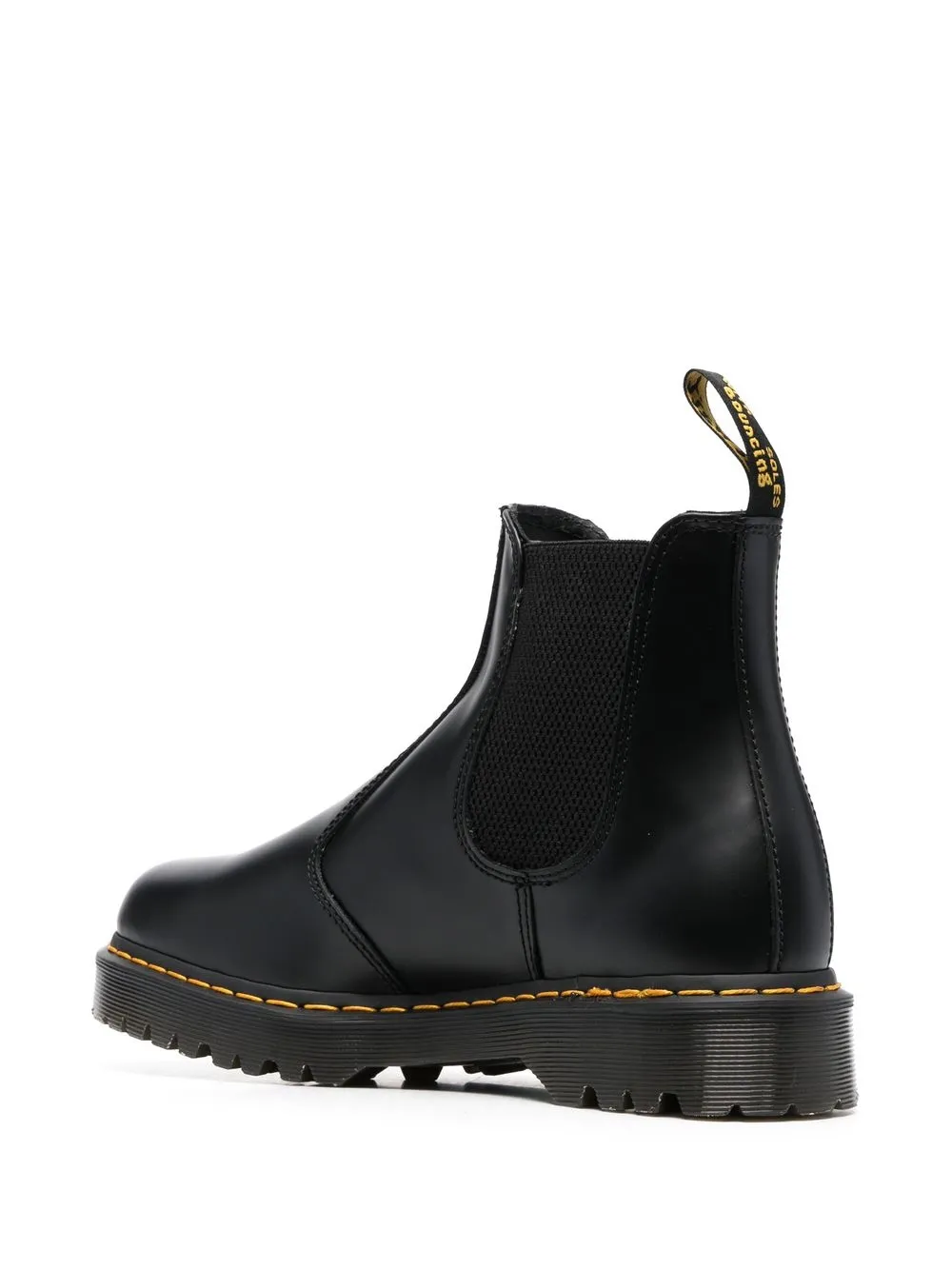Мужские ботинки челси Dr. Martens 2976 Bex из гладкой кожи, черный — фото 3