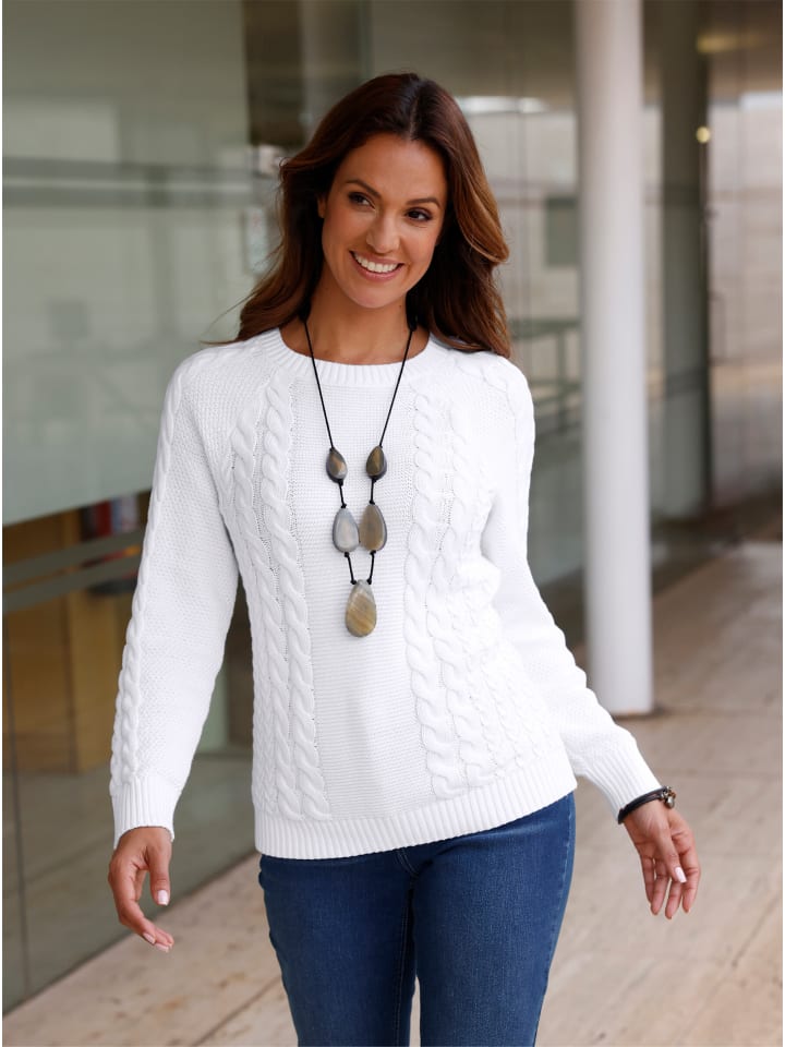 

WITT WEIDEN Вязаный свитер цвета экрю