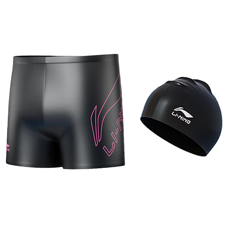 

LINING Спортивный купальник серии Trend для мужчин Black