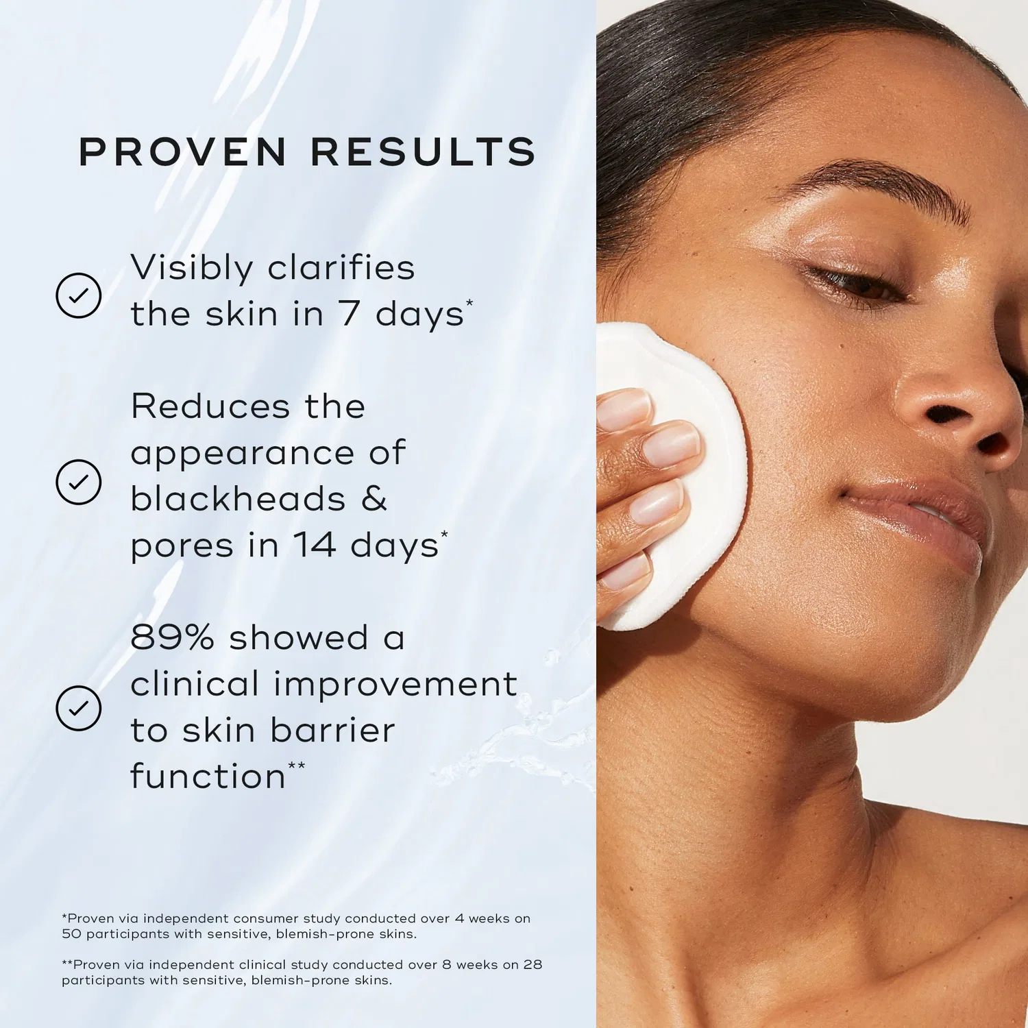 Тоник-эксфолиант с BHA и алоэ вера Medik8 Press and Clear Refill, 150 мл — фото 2