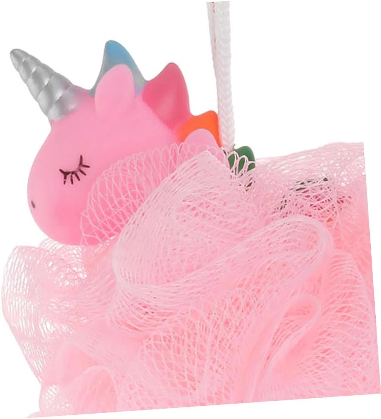Мочалка для ванны Unicorn Bath Ball, Minkissy, набор 6 шт, 20x19.5x15 см — фото 2
