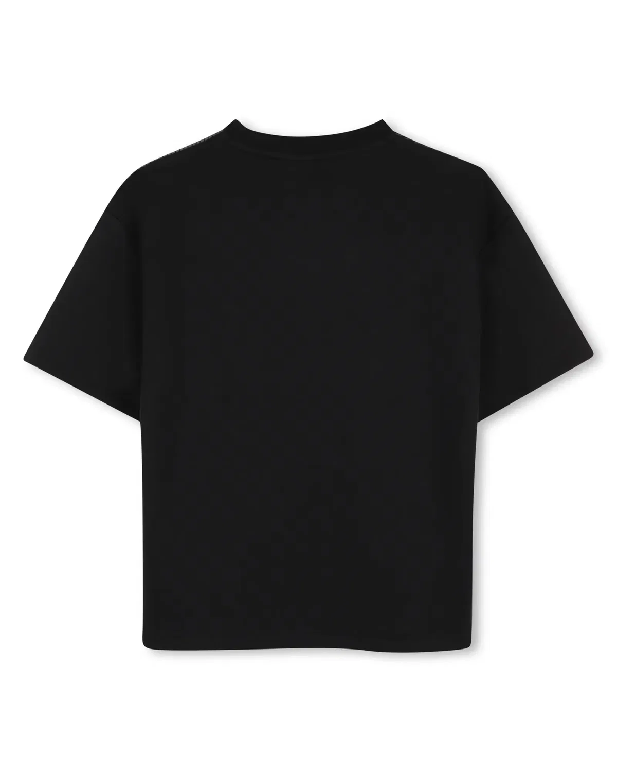 Детская футболка с коротким рукавом с принтом BOSS Kidswear, Negro — фото 3