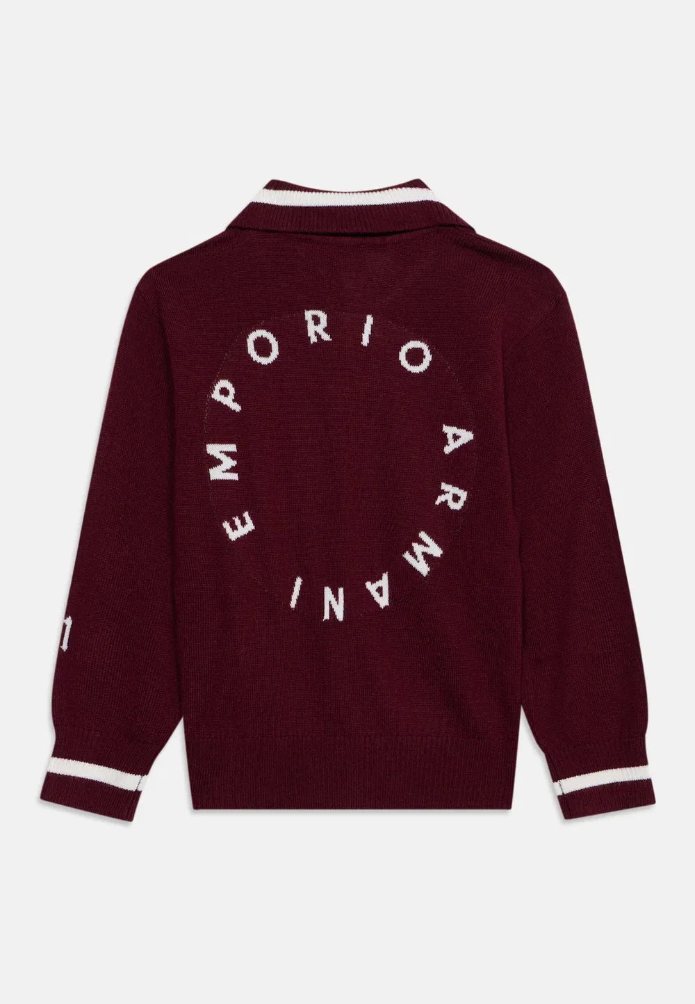 Джемпер унисекс Emporio Armani, Maroon Banner — фото 2