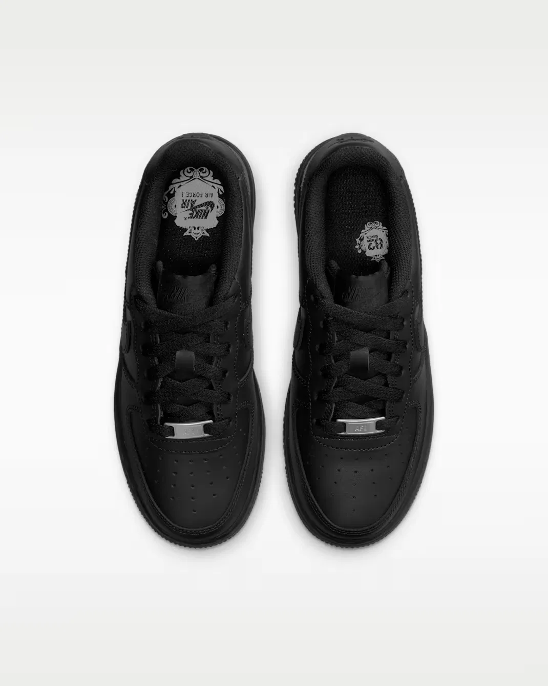 Кроссовки для детей постарше Nike Air Force 1 LE, Black/Black — фото 4