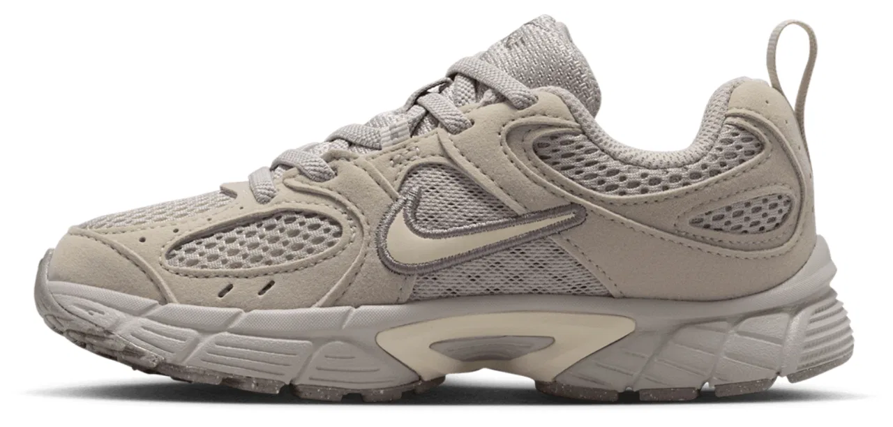 Детские кроссовки для мальчиков с дышащей сеткой Nike V5 RNR Suede, Pencil Point/Moon Particle/Light Orewood Brown — фото 2