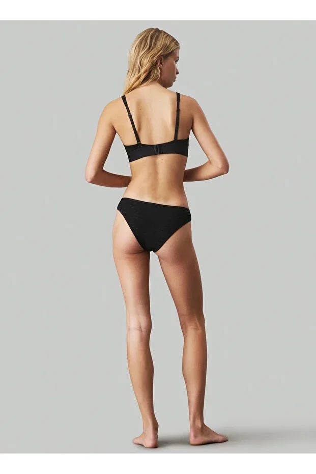 Женские бралетт с фиксированной чашкой Calvin Klein, Black — фото 4