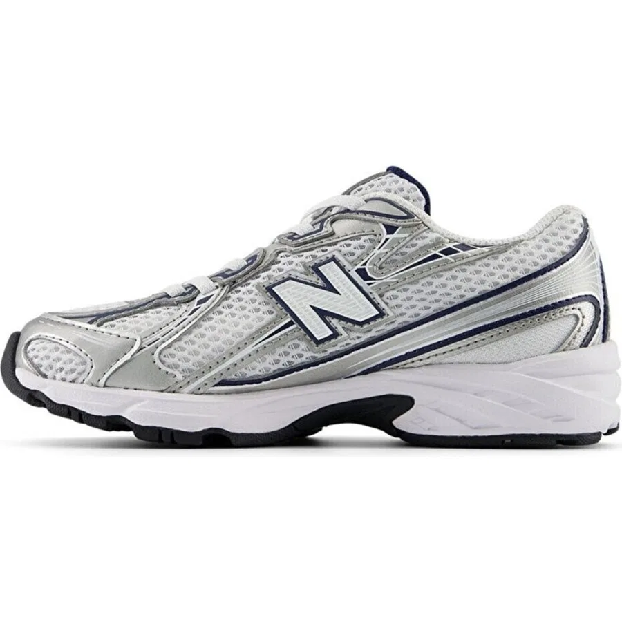 Детские спортивные кроссовки на шнуровке PZ740WN New Balance, Темно-синий — фото 2